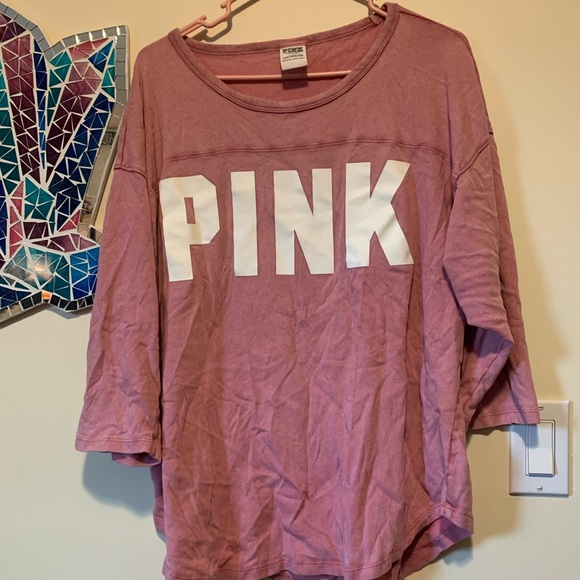 PINK Quarter Sleeve Shirt - Picture 1 of 3